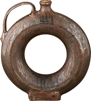 photograph of ring bottle